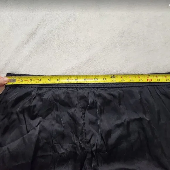 New XL By Anthropologie black silky pajama pants